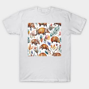 Armadillos cute pattern T-Shirt